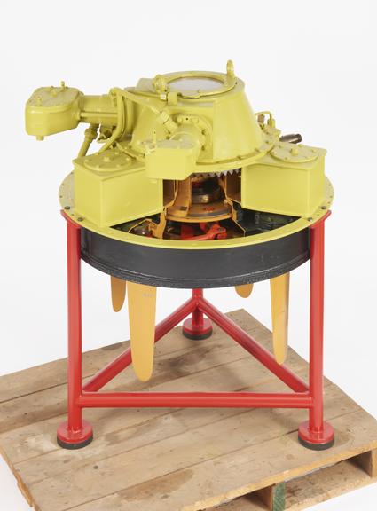 Voith Schneider axis propeller