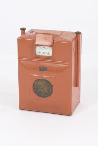 Dry, 3 light gas meter made by James Milne & Son Ltd in 1898