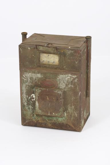 Gas meter: 350mm height x 250mm width x 180mm depth