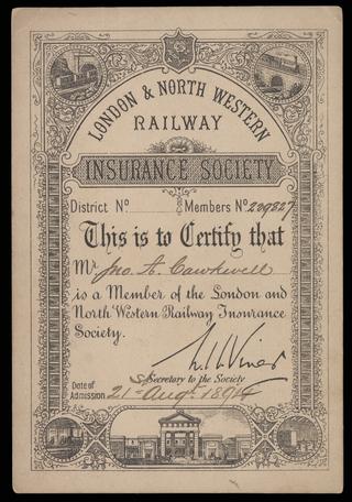 London & North Western Railway insurance society