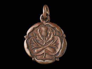 Bronze award medallion