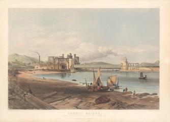 Chester & Holyhead Railway. Conway Bridge.