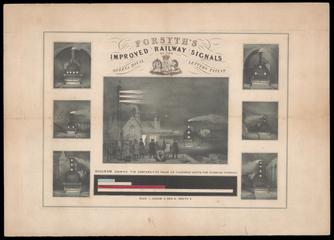 Forsyth's Improved Railway Signals, By the Queens Royal Letter Patent
