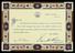 London & North Western Railway strike certificate