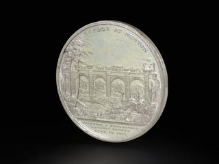 Alloy commemorative medallion, Liverpool & Manchester Railway