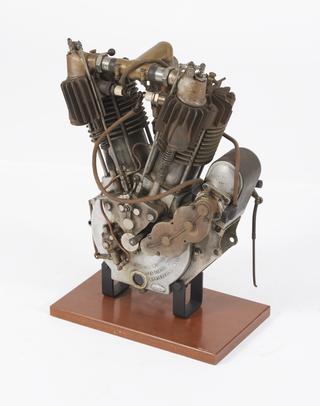 Indian 7/9 h.p. motorcycle engine