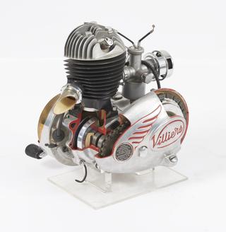Sectioned Villiers Mark 6E Engine, 1951