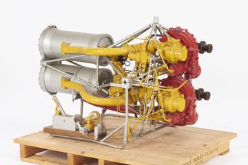 Gamma II development rocket engine (1950-1955)
