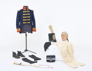 Replica 1806 Royal Artillery, Gunners’ Uniforms, used for the Congreve Rocketeers Costumes