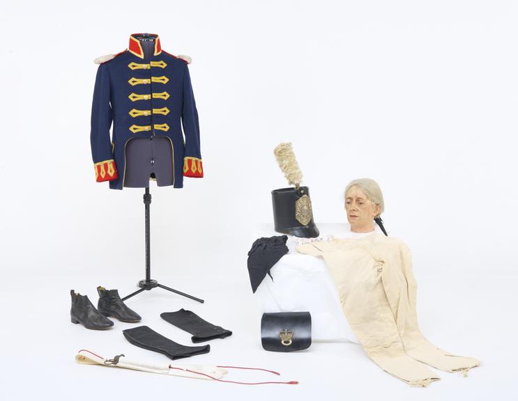 Replica 1806 Royal Artillery, Gunners’ Uniforms, used for the Congreve Rocketeers Costumes