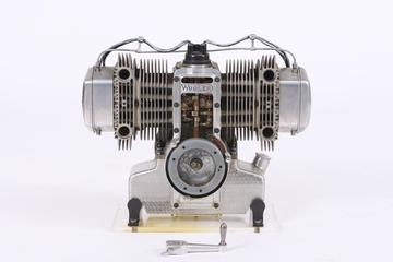 Wooler 4-cylinder beam type motor cycle engine