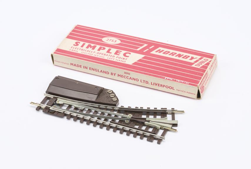 Model railway points