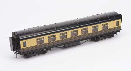 Model Great Western Railway carriage, c 1970