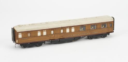 Model railway bogie corridor restaurant car No.22650
