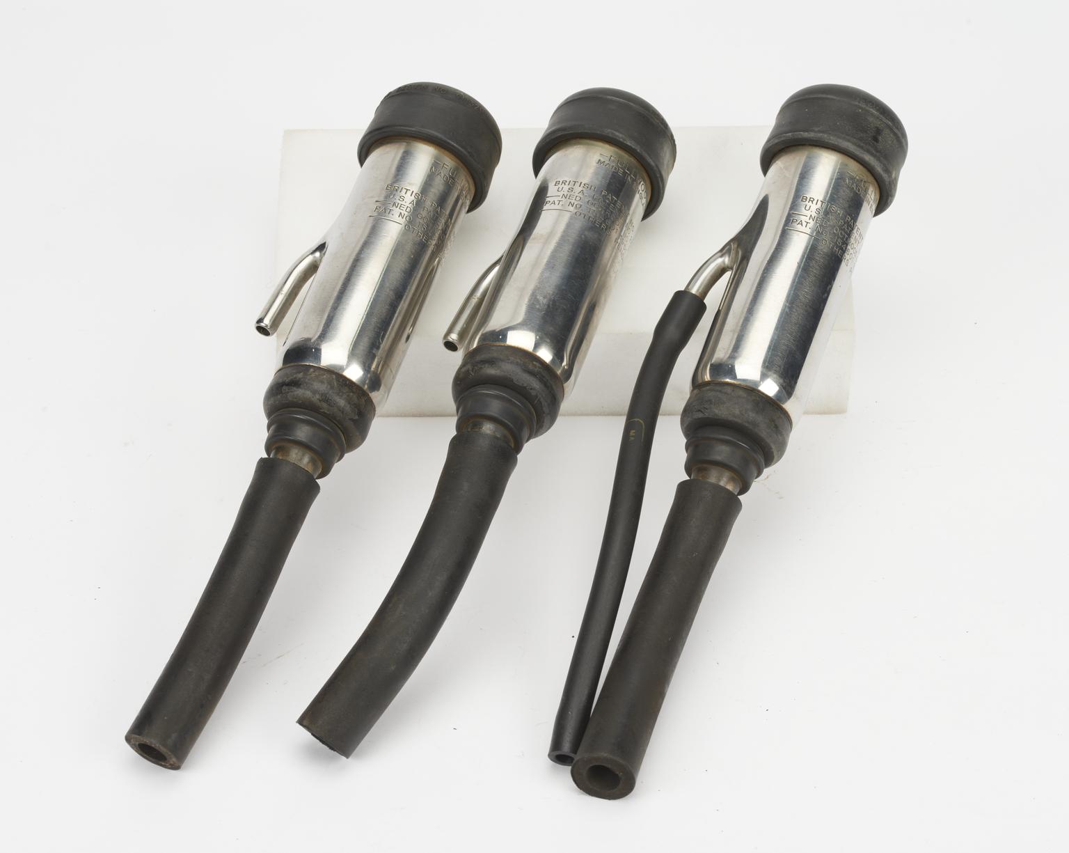 Three teatcups for Fullwood and Bland De Luxe milking unit