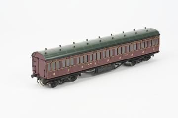 Model railway carriage non-corridor 3rd No.11652