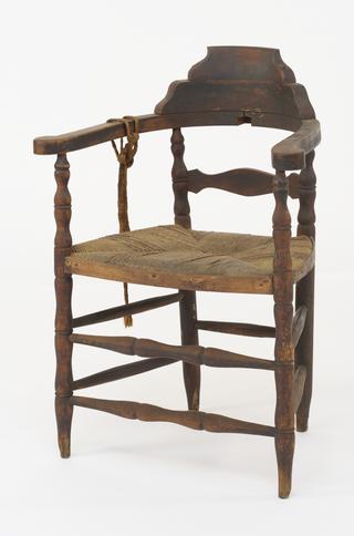 Spanish barber's chair, 18th century