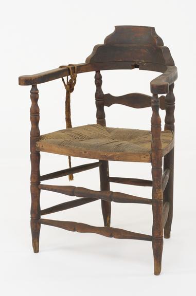 Spanish barber's chair, 18th century