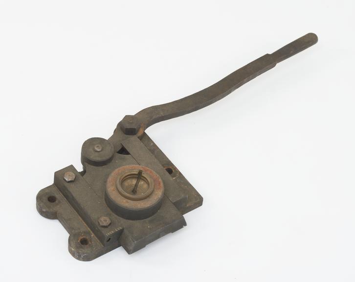 Old footstep bearing with striking gear