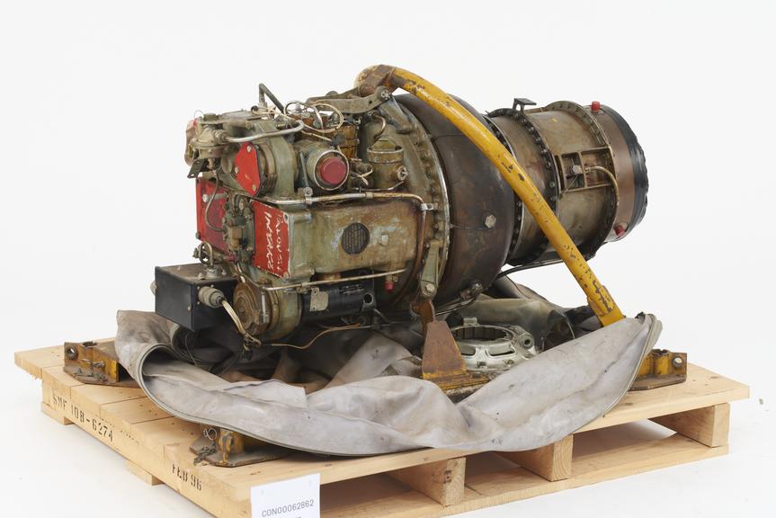 Rolls-Royce "Palouste" gas turbine helicopter engine