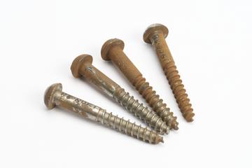 Four holding down screws