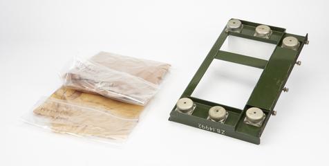 Metal frame for British Army Radio Station C11/R210