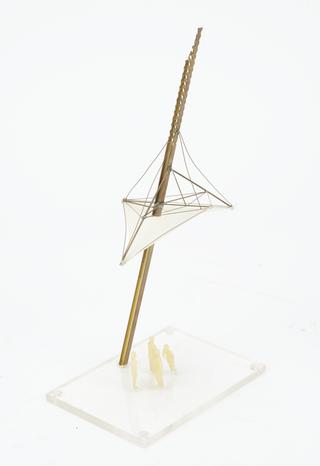 Architectural Model of the Esch Tower