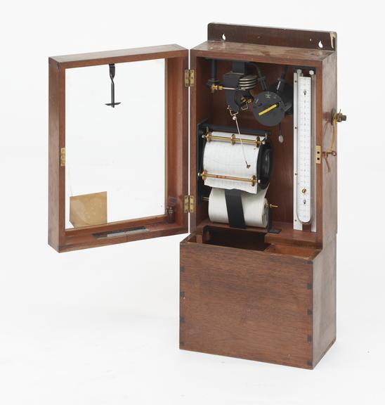 Anaeroid gas pressure recorder