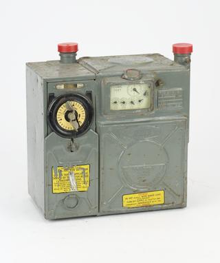 Dry, Prepayment Gas Meter made by Parkinson & Cowan (Gas Meters) Ltd in 1953