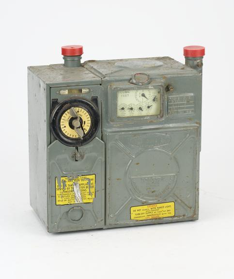 Dry, Prepayment Gas Meter made by Parkinson & Cowan (Gas Meters) Ltd in 1953