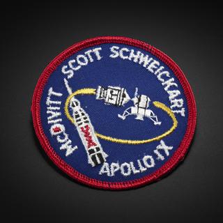 Apollo 9 Mission Iron On Patch