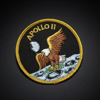 Apollo 11 Mission Iron On Patch