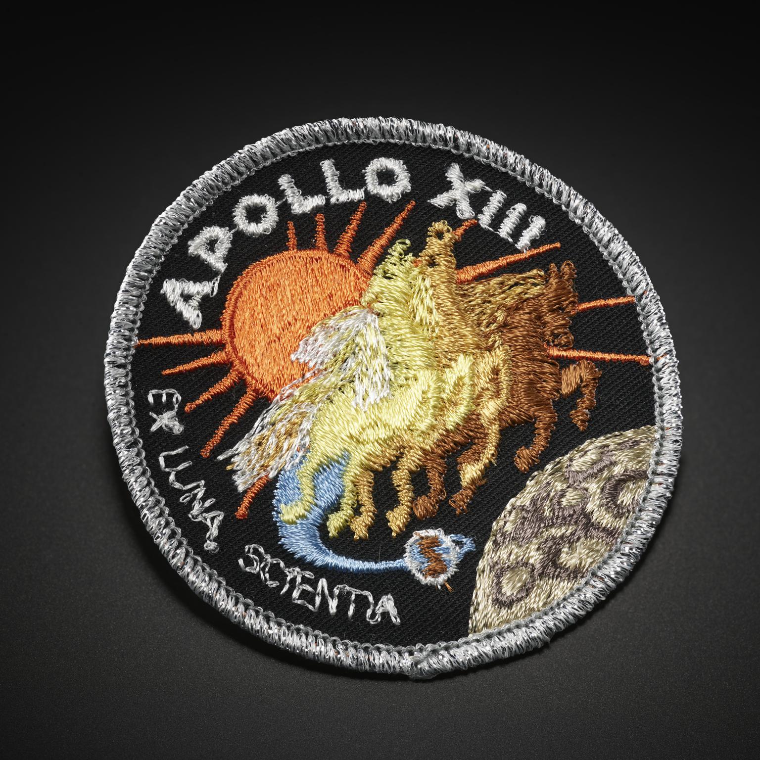 Apollo 13 Mission Iron On Patch