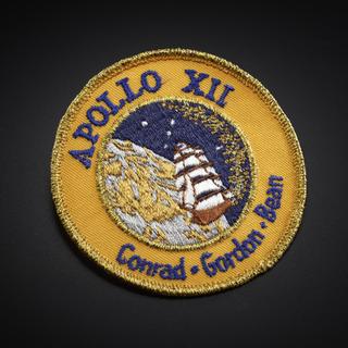 Apollo 12 Mission Iron On Patch