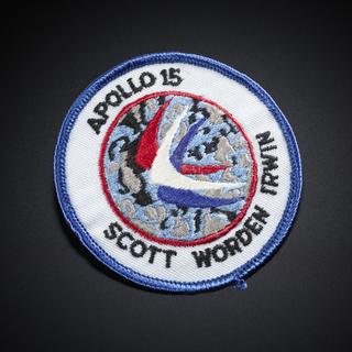 Apollo 15 Mission Iron On Patch