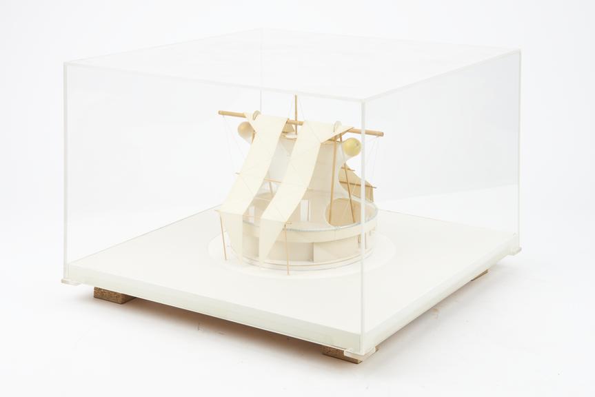 Architectural model of the Pavilion