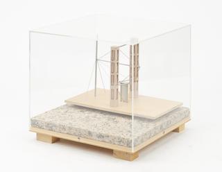 Architectural model of  Pabellon del Futuro