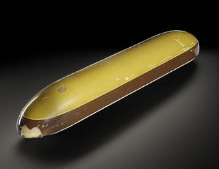 Green top model for 'Magnetic river' demonstration