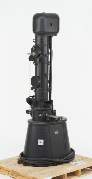 Control Panel for the Metropolitan Vickers EM2 Electron Microscope.