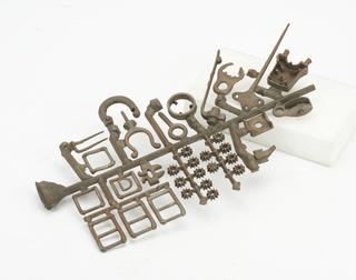 spray of castings moulded and cast from oddside