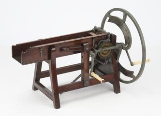 Model of Garrett's Hand Power Chaff Cutter