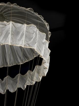 Huygens Descent Control Sub-System (DCSS) parachute from Cassini-Huygens mission to Saturn and Titan