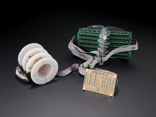 Early thruster prototype for satellites by Magdrive