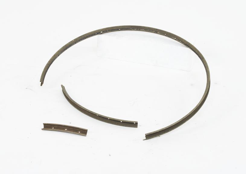 Steel bicycle rim for 26" x 1.125" wired on pneumatic tyre