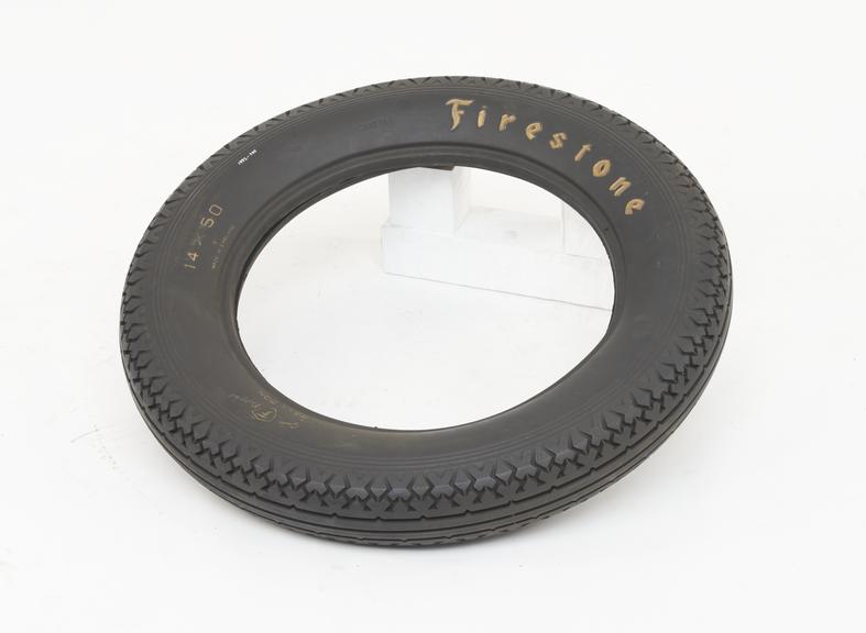 Firestone 14x5 balloon tyre