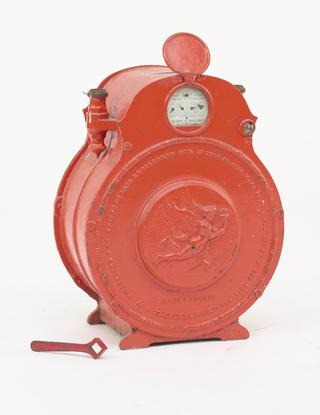 Alder & Mackay Dry 20 light cast iron gas meter.