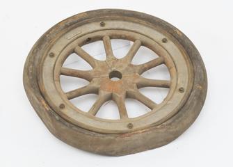 Motor Car Wheel with Pneumatic Tyre