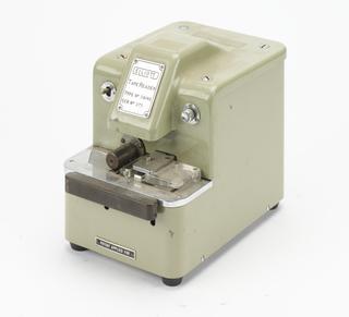 Elliott D4/42 Paper tape Reader