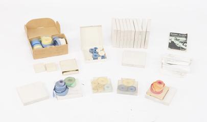 37 programme tapes in individual cardboard boxes plus 402 loose programme tapes