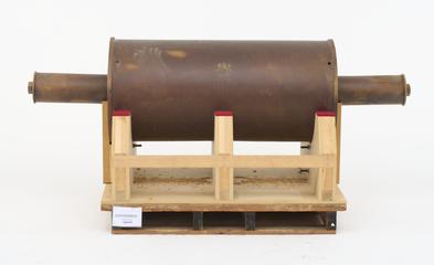 Large induction coil made by Alfred Apps